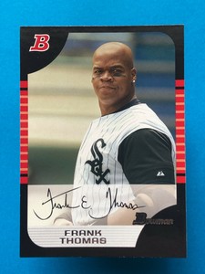 2005 Bowman Frank Thomas #10