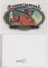 2020 Upper Deck Goodwin Champions Horizontal Blank Back Wander Franco #80