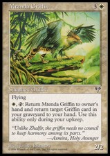 Magic the Gathering MTG Mtenda Griffin (28) Mirage   LP