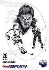 1986-87 Kraft Drawings #28 Mike Krushelnyski