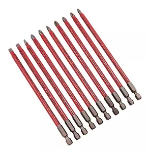 Amtech Impact 10pz Cacciavite Elettrico Assortito Set Bit Esagonale Antiscivolo DEWALT BOSCH - Foto 1 di 6