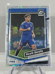 Nicolo Barella 2023-24 Panini Donruss Soccer #36 Optic Velocity Prizm Italy - Picture 1 of 2
