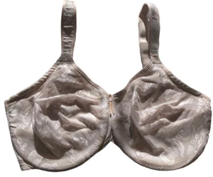 Wacoal Beige 36 DDD Floral Lace Adjustable Breast Cancer Awareness Underwire Bra - Picture 1 of 11