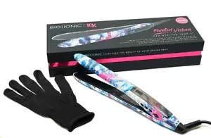 New BIO IONIC 10X Pro Styling Flat Iron 1" Painted Visions Limited Edition - Picture 1 of 8