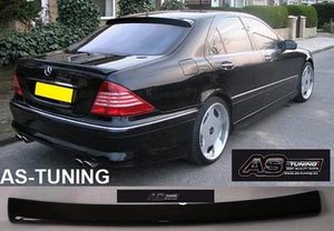 ALERÓN TRASERO SPOILER apto para Mercedes Clase S W220 + pegamento - Imagen 1 de 4