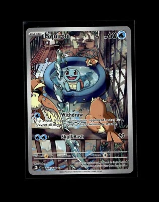 Squirtle Wartortle Blastoise Pokemon Card! Holo/Reverse Holo EX Full Art Cards! - Image 1 of 2