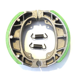 105mm brake shoes Drum brake pads Compatible with 6.5hp 196cc Baja MB165 MB200 C - Picture 1 of 3