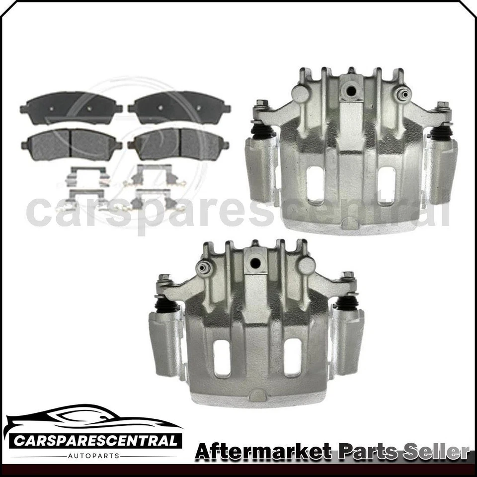 Juego de pinzas y pastillas de freno traseras 3x para Ford F-350 Super Duty 6,8 L 1999-2004 Foto 1 de 4