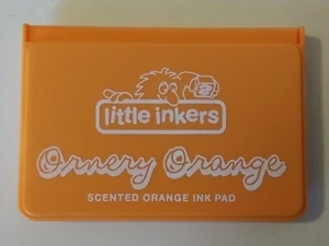 Vintage Hallmark Cards Little Inkers Ornery Orange Scented Orange Ink Pad 80s - Picture 1 of 5