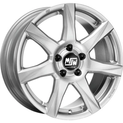 MSW 77 Alufelgen smart 453 Winterreifen Winterräder 16 Zoll silber Hankook - Bild 1 von 4