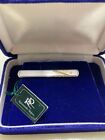 Raymond Lopez authentic tie pin silver plated silver color men's accessories