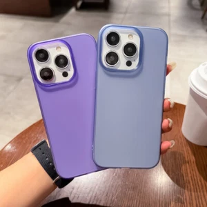 For iPhone 16 Pro Max 15 14 13 12 ShockProof Translucent Slim Hard PC Case Cover - Picture 1 of 15