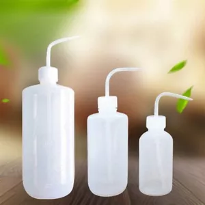 Spritzflasche PE Plastik rund, 250 500 1000ML Laborflasche Küche Kunststoff - Picture 1 of 10