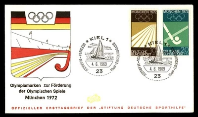 Mayfairstamps Germany FDC 1969 Olympic Games Munchen Combo First Day Cover aau_9 - Image 1 of 2