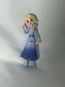 Disney Frozen 2 Exclusive Elsa Action Figure Cake Topper 3.5" Tall - Picture 1 of 2