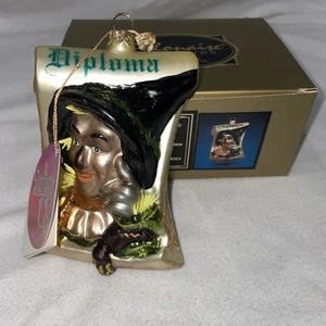 Kurt Adler Polonaise Wizard of Oz Ornament Komozja Scarecrow Glass - Picture 1 of 7