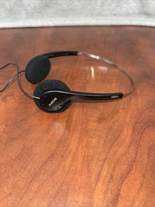 Vintage Sony MDR-006 Walkman Discman Stereo Metall Kopfhörer Schaumstoffpolster funktionieren - Bild 1 von 7