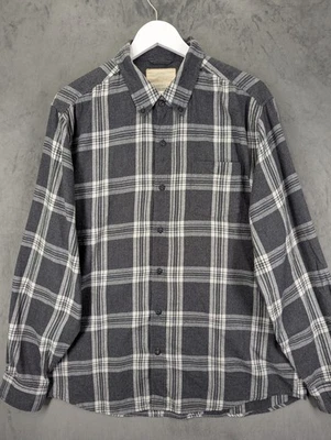 Weatherproof Flannel Shirt Mens Size Large Cotton Long Sleeve Button Up Plaid - Image 1 of 4