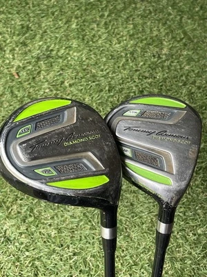 Tommy Armour Diamond Scot 3 e 5 conjunto de madeira DLT TA-25 uniflex - Imagem 1 de 4