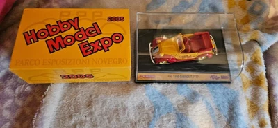 FIAT 1100 CABRIOLET 1937 HOBBY MODEL EXPO 2005 EDIZ.LIMITATA 1/43 BRUMM - Immagine 1 di 4