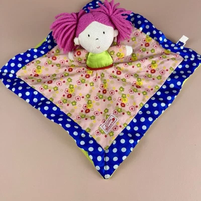 Кукла Manhattan Toy 2009 Little Bloom 12 дюймов милая розовая пряжа волосы цветы горошек - Изображение 1 из 4