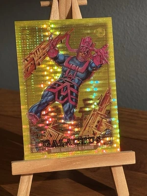 Marvel Masterpieces 2024 Platino 92 Galactus Oro Sísmico 49/92 Foto 1 de 4