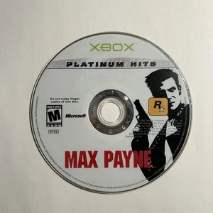 Max Payne (Microsoft Xbox, 2001) Platinum Hits Disc - Bild 1 von 2
