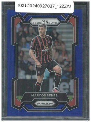 2023 Panini Prizm Marcos Senesi /299 Base Prizms Blue #234 - Image 1 of 2