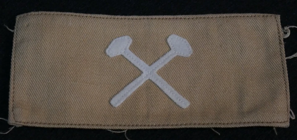 M1903 US Army Artillery Mechanic Artificer 1st Class Sleeve Patch Summer Cotton - Image 1 of 3