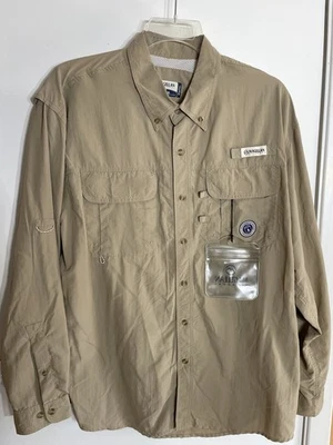 Magellan на открытом воздухе желтовато-коричневый длинным рукавом Mag фитиль XL новый  - Изображение 1 из 2