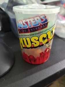 NEW Super 7 Masters of the Universe M.U.S.C.L.E. Mini-Figure Trash Can Wave 1 - Picture 1 of 3