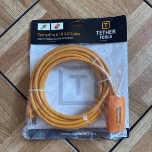 Tether Tools TetherPro USB 3.0 Active Extension Cable 16ft – Orange - Picture 1 of 6
