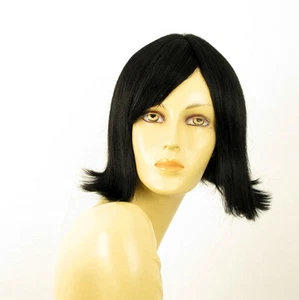 perruque femme 100% cheveux naturel noir ref EMY 1b - Imagen 1 de 7