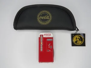 Coca Cola Vending Machine Pocket Knife w/Case Franklin Mint Heirloom Collectible - Bild 1 von 17