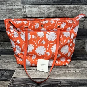 Borsa da spiaggia media Kate Spade Jae Blossom usata in ottime condizioni pulita - Foto 1 di 24
