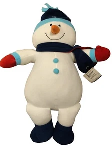 Boscov's Snowball The Snowman Plush Stuffed Toy Christmas 27" Vintage 2002 RARE - Picture 1 of 7
