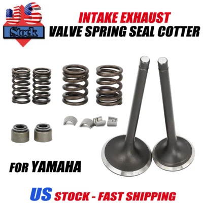 Sellos de resorte de válvula de escape de admisión de cilindro para Yamaha Moto 4 Timberwolf YFM 250 Foto 1 de 4