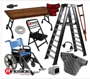 Ultimate 10-teiliges Zubehörpaket für WWE Wrestling Action Figuren - Bild 1 von 1