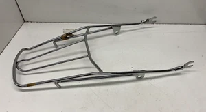 NOS OEM YAMAHA DT125 DT175 CHROME REAR SEAT LUGGAGE CARRIER RACK - Picture 1 of 9