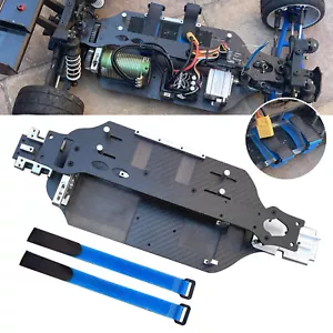 Carbon Fiber LCG Chassis Kit For 1/10 Traxxas Rally VXL 4x4 - Picture 1 of 15