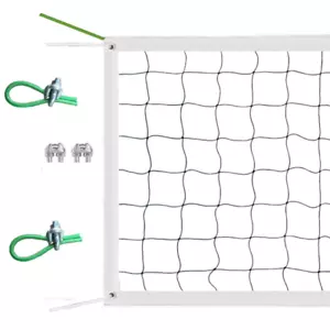 Outdoor Beach Volleyball Net Professional Sport Regulation Heavy Duty Set 32x3 - Picture 1 of 6
