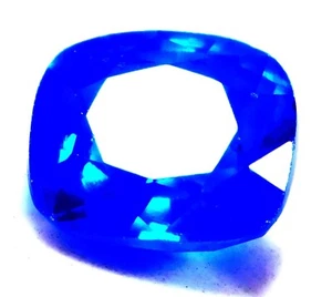 Zaffiro Blu Naturale Certificato Taglio Cuscino 7,50 Cts Gemma Sciolta R513 - Foto 1 di 4