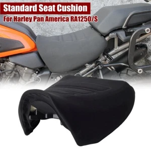 Cojín de asiento individual para conductor estándar negro 2021-24 para Harley Pan America RA1250/S - Imagen 1 de 9