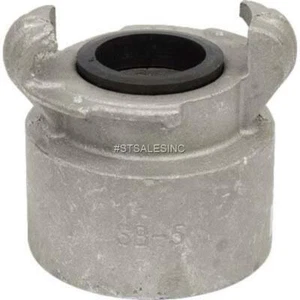 SB-5 P-32 STANDARD THREADED SANDBLAST ALUMINUM TANK COUPLING 2" NPS CONNECTOR - Picture 1 of 1