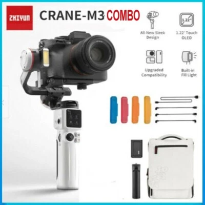 Zhiyun Crane M3 Combo 3-Axis Handheld Gimbal Stabilizer for Mirrorless Cameras - Image 1 of 4