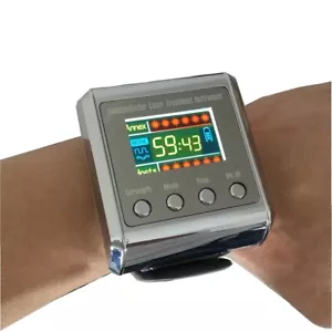 Red Light Cold Laser Therapy Watch for Hypertension Rhinitis Cholesterol LLLT - Picture 1 of 8