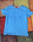S. Oliver T-Shirt einfarbig blau Größe 104/110 