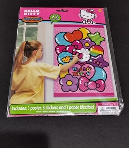 Hello Kitty Party Game Blindfold Stickers Birthday Party Wall Decorations - Picture 1 of 4