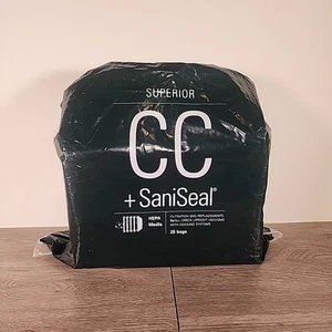 18 Oreck CC Saniseal Superior HEPA Media Filters Industrial Bag AK1CC25H (Electb - Picture 1 of 3