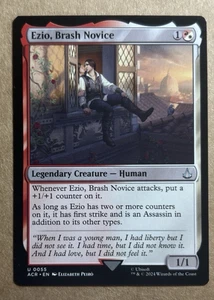 MTG Assassins Creed Ezio, Brash Novice U 0055 - Picture 1 of 1